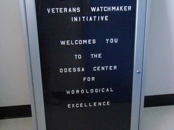 Veterans Watchmaker Initiative